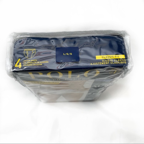 POLO RALPH LAUREN 4 CLASSIC FIT BRIEFS - Picture 5 of 5